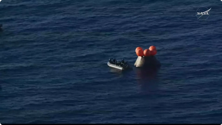 10 дней, которые впечатлили мир: корабль «Орион» с астронавтами миссии «Артемида-2» благополучно вернулся на Землю (видео)