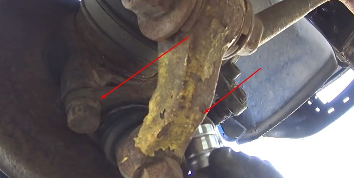 Все о замене шаровой опоры ВАЗ 2113, 2114, 2115