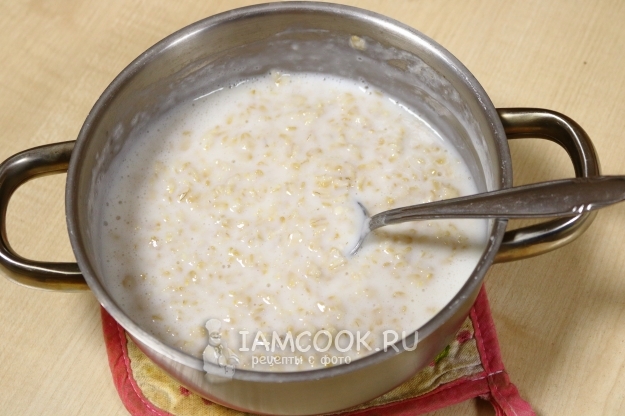 Сварить овсянку