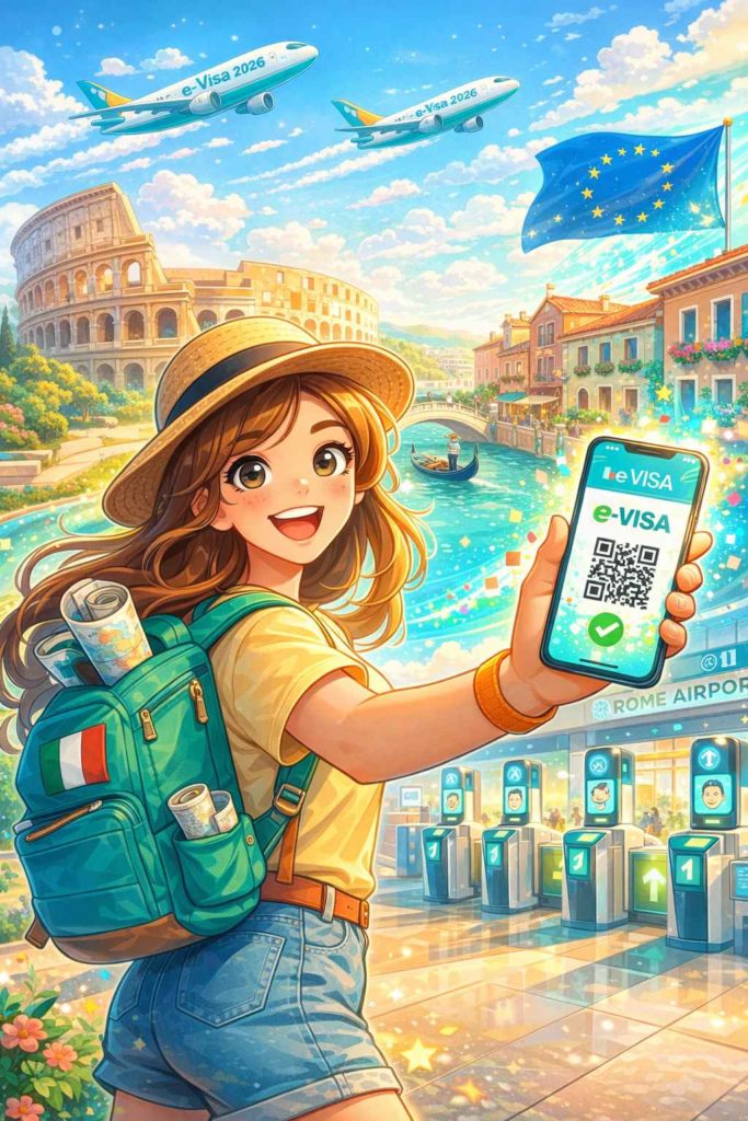 Италия вводит электронную визу