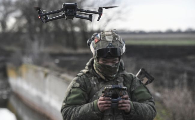 Операторы дронов Минобороны России запустили нового «Кощея»