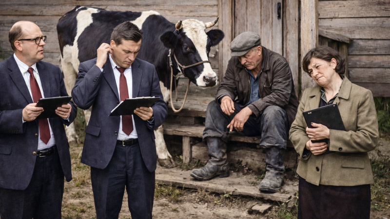 После массового забоя скота найден мёртвым начальник новосибирской ветеринарии