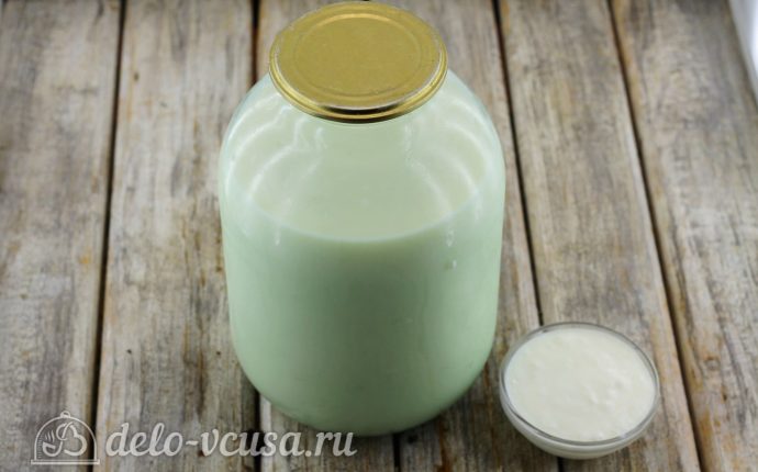 Кефир из молока в домашних условиях: Ингредиенты