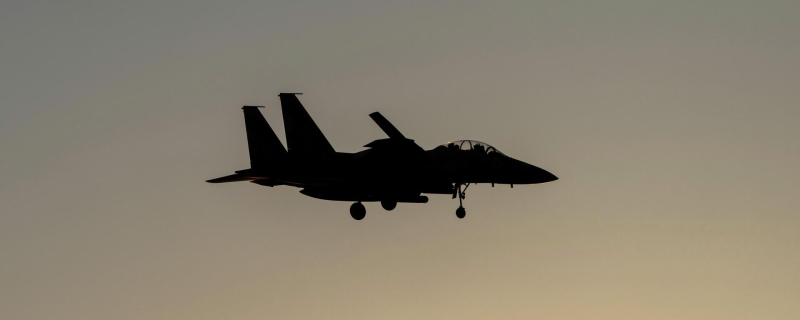 Истребитель F-15, архивное фото