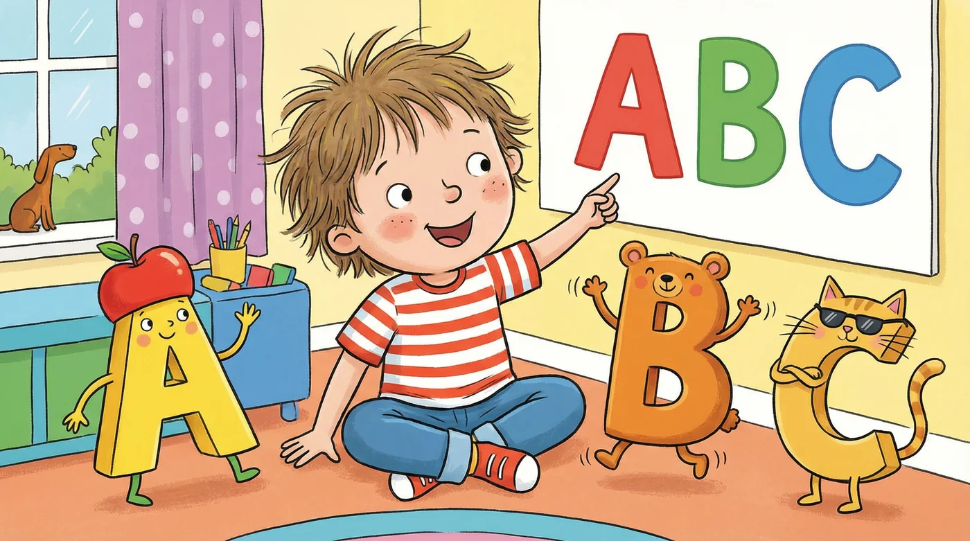 Как выучить английский алфавит ребенку быстро и без зубрёжки?