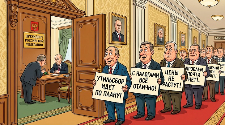 Три пункта: Путин стукнет кулаком по столу - это именно тот случай