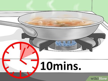 Step 3 Доведите воду до кипения.