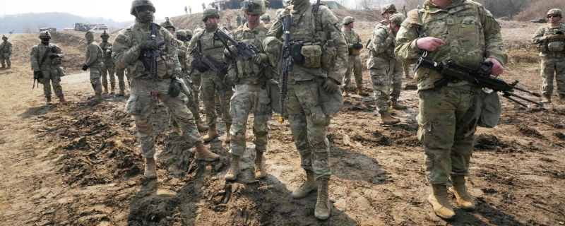 Солдаты армии США 