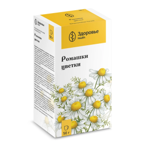 Купить Ромашка Аптечная цветки 50 г пачка